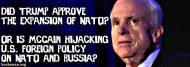 Is McCain Hijacking Trump's Foreign Policy?