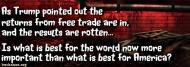Why Trump Is Routing the Free Traders